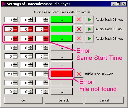 Timecode Video Player Effect